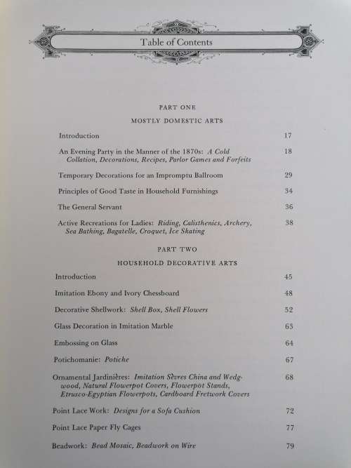 Whatnot: A compendium of Victorian crafts & other matters