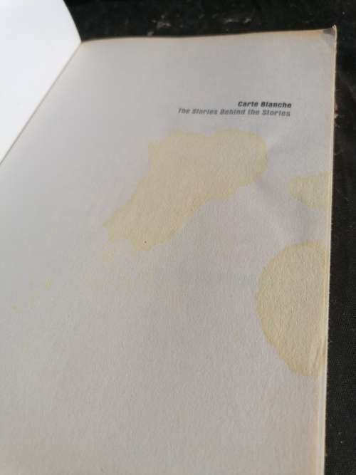 Carte Blanche: The Stories Behind the Stories Book by Jessica Pitchford