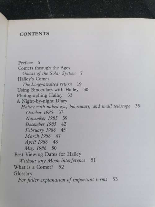 Halley`s Comet in South Africa, October 1985-May 1986