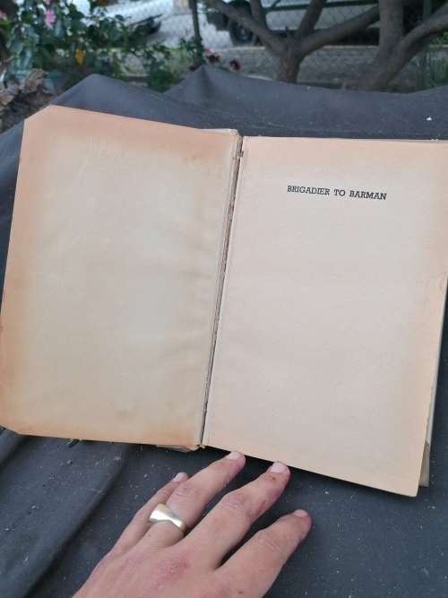 Brigadier to Barman Day, Eric 1958 first edition