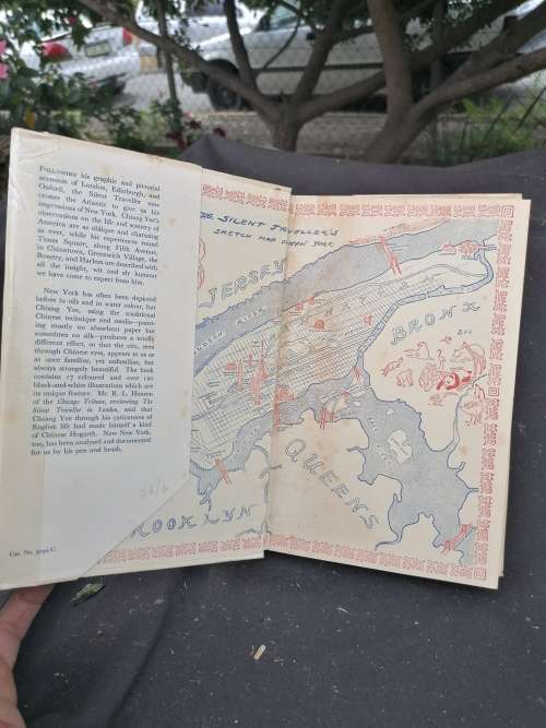 The Silent Traveller in New York Book by Chiang Yee