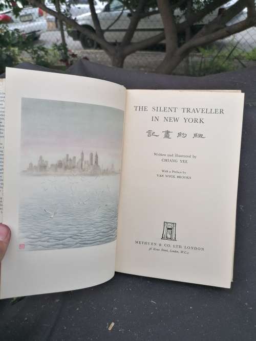 The Silent Traveller in New York Book by Chiang Yee