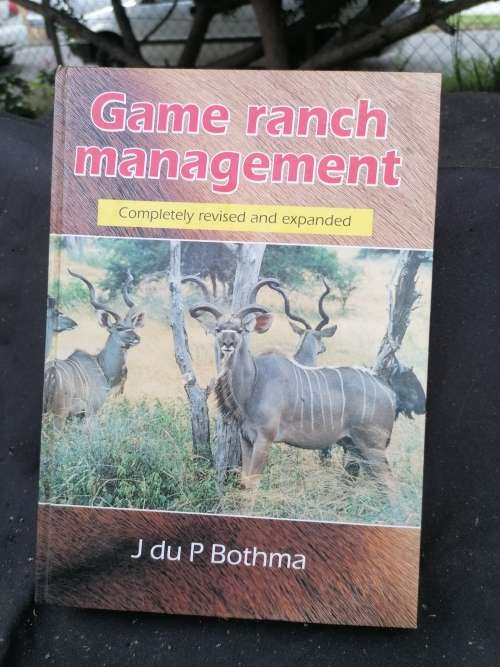 Wildplaas-bestuur. Bothma, J Du P.