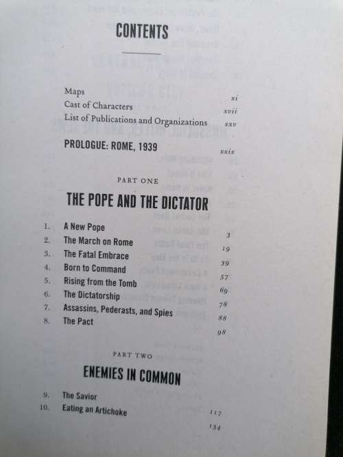 The Pope and Mussolini Book by David Kertzer