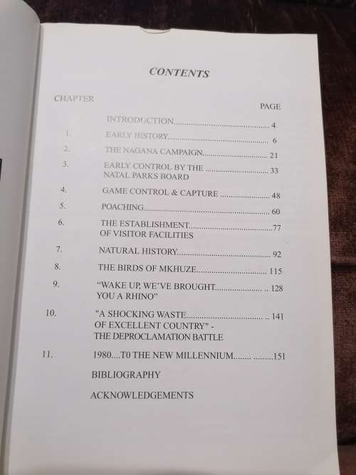 Mkhuze - The Formative Years by Reg Gush SIGNED COPY