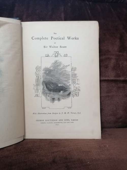 the poetical works of sir walter scott 1892