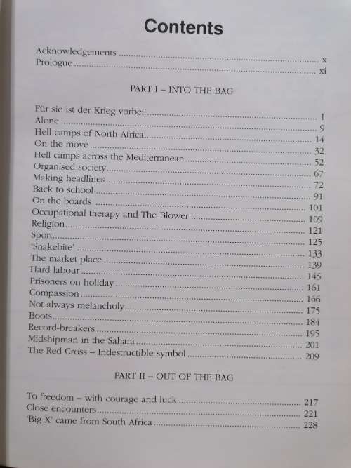 Captives courageous: South African prisoners of war, World War II