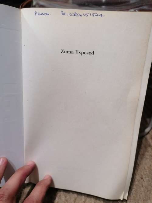 Zuma Exposed Book by Adriaan Basson
