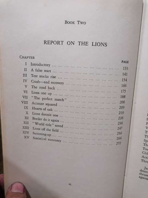 Giants of south african rugby with a report on the lions