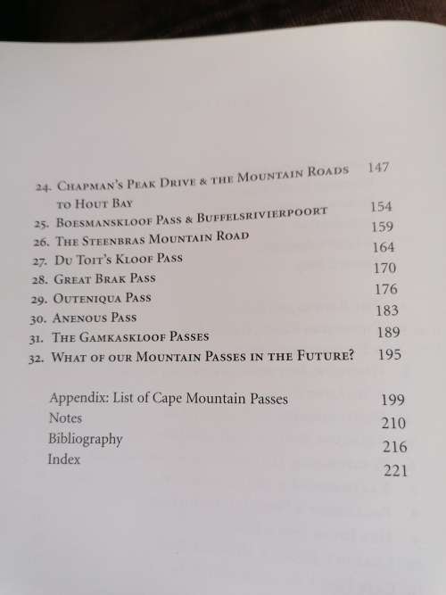 Romance of the Cape Mountain Passes, the Book by Graham Ross