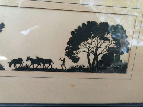 Lovely vintage carew rice linocut