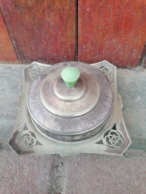 Vintage Silver Plate Butter Dish