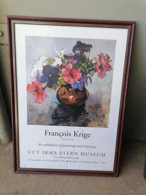 François Krige  (1913-1994)  An exhibition of paintings and drawings  UCT IRMA STERN MUSEUM  Cecil R