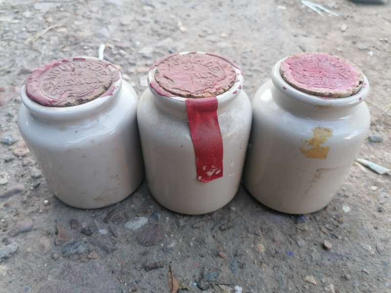Vintage jar collection