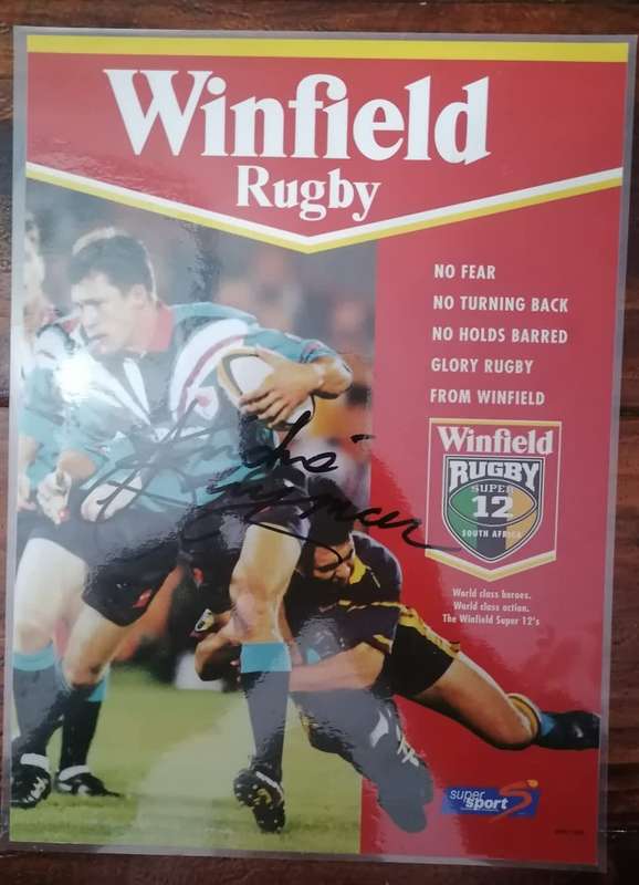 Original Signed Picture - Andre Snyman