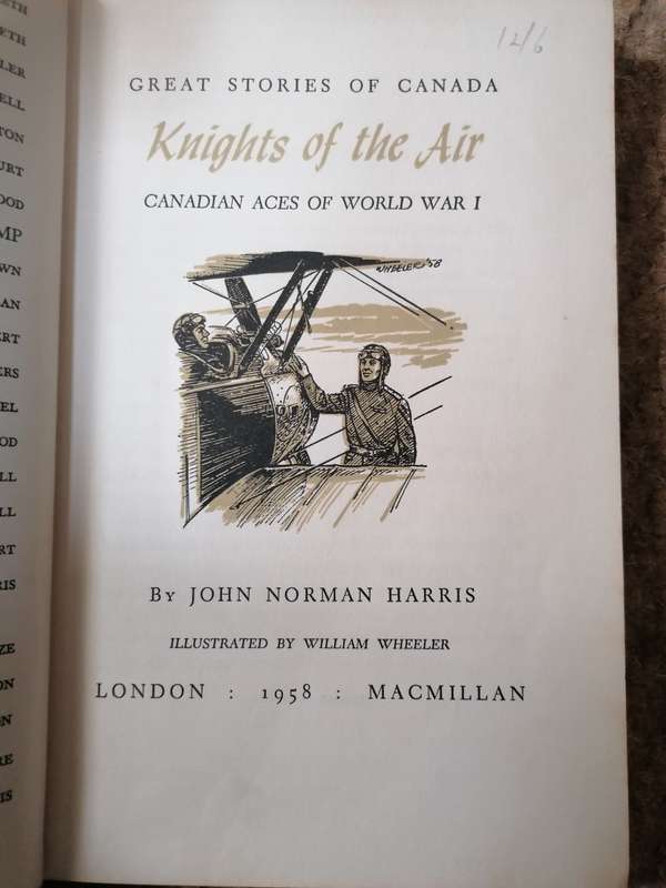 Knights of the Air by Harris, John Norman - 1958 by Harris, John Norman