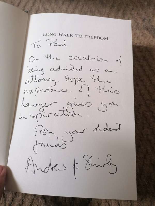 Long walk to freedom Nelson Mandela