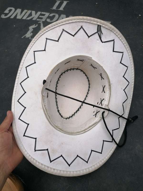 Collectors hat signed by the Campbell`s