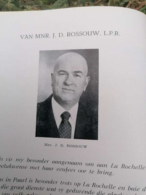 LA ROCHELLE PAARL 1860-1960