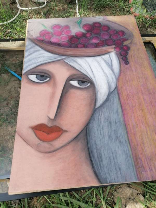 Christa de Kock pastel