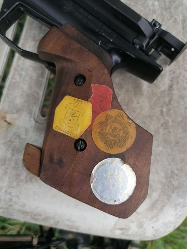 Vintage Feinwerkbau Model 80 Target Air Pistol. WORKING CONDITION
