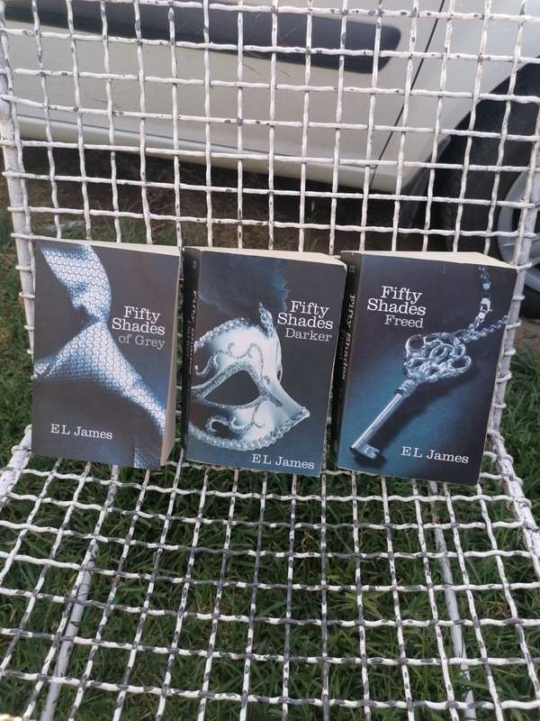 Fifty shades of grey book set.