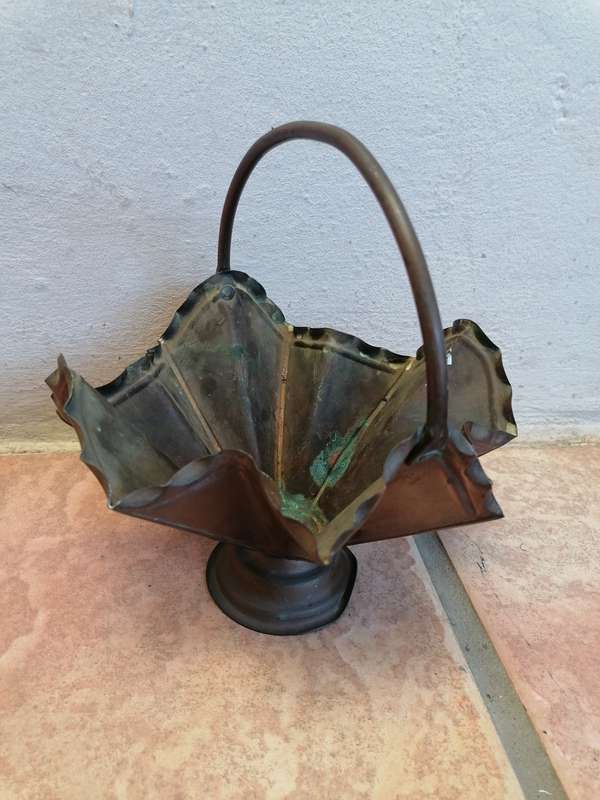 Vintage copper holder