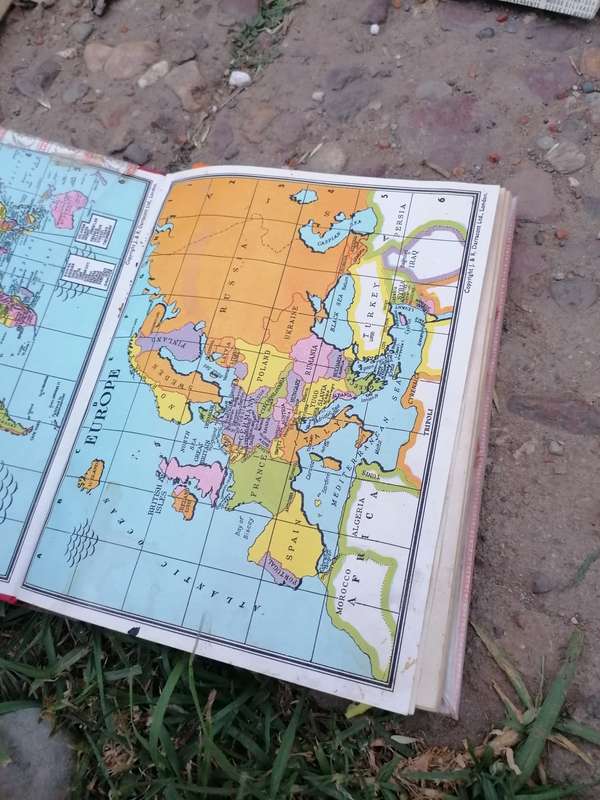 Vintage stamp book