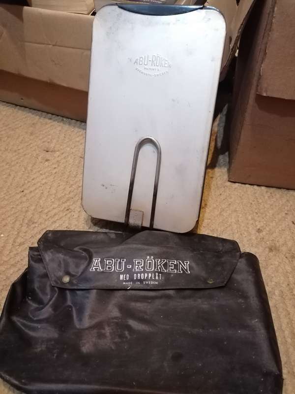 1960s abu roken med dropplat made in Sweden/smoker
