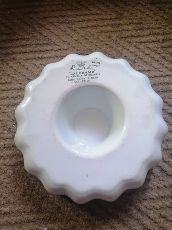 Rare find REAL CALORAMA - molds, for soufflés and pudding, in porcelain