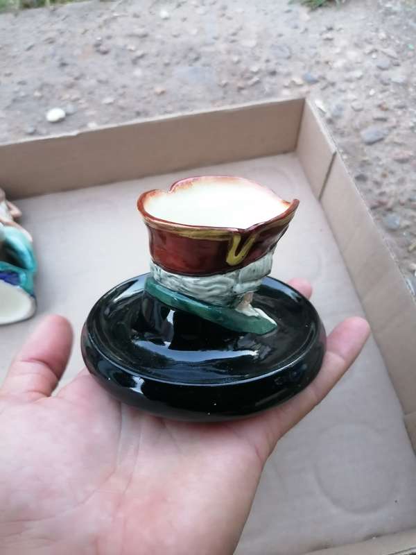 Royal Doulton D5601 Dick Turpin Ashtray - Character Jug Derivative