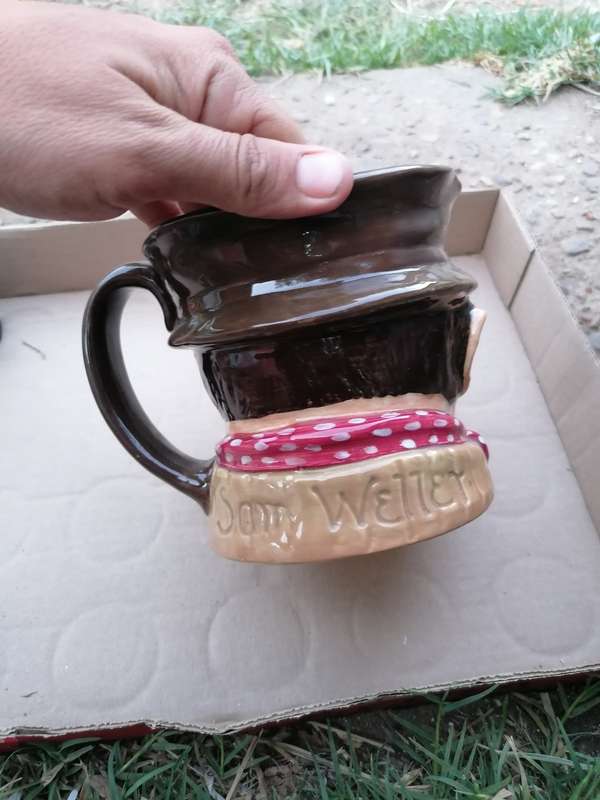 Need repair on one side Royal Doulton Toby Jug Mug -  Sam Weller