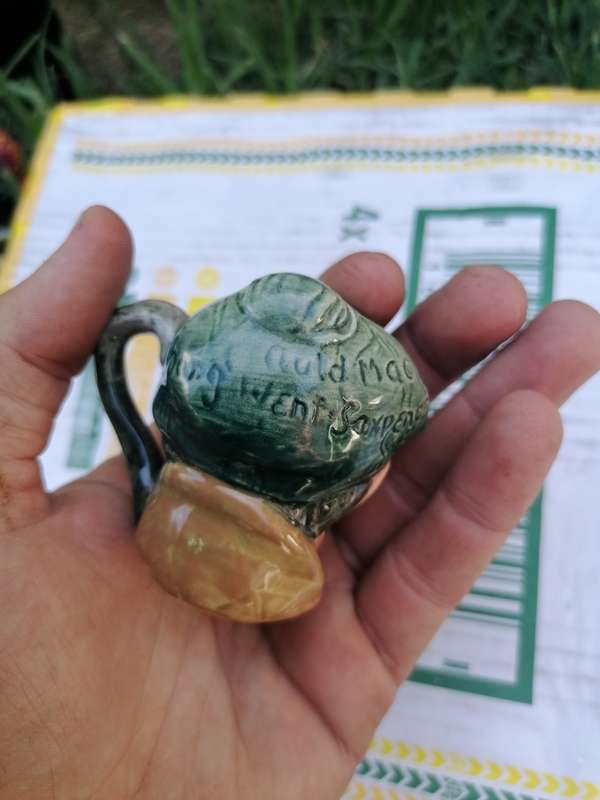 Mini Royal Doulton Vintage Auld Mac Character Toby Jug