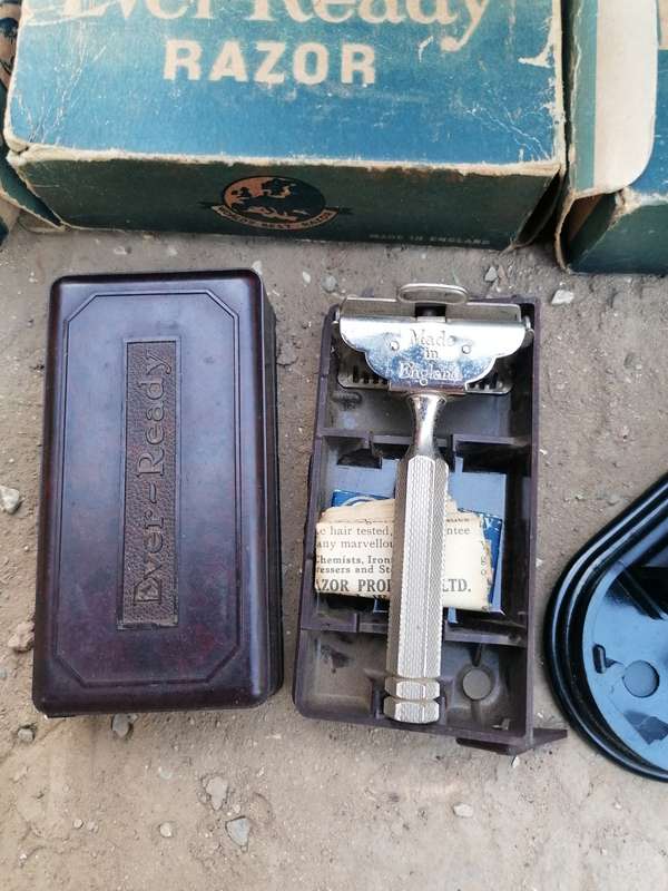 vintage ever ready razor lot