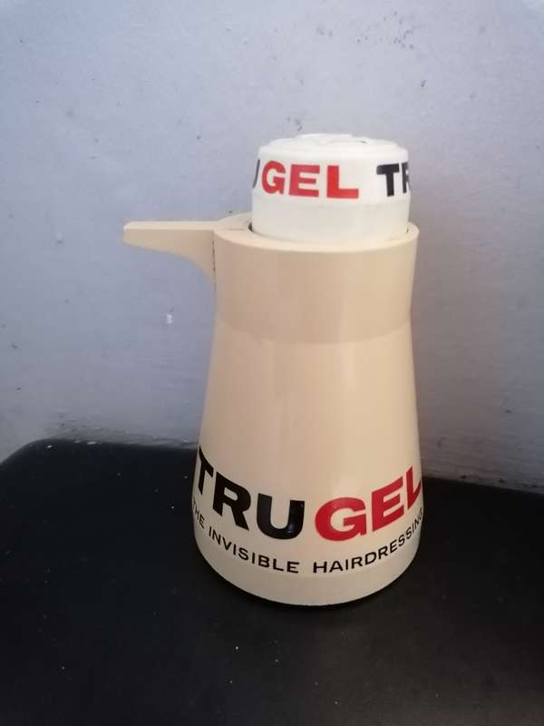 Vintage true gel hairdresser gel dispenser