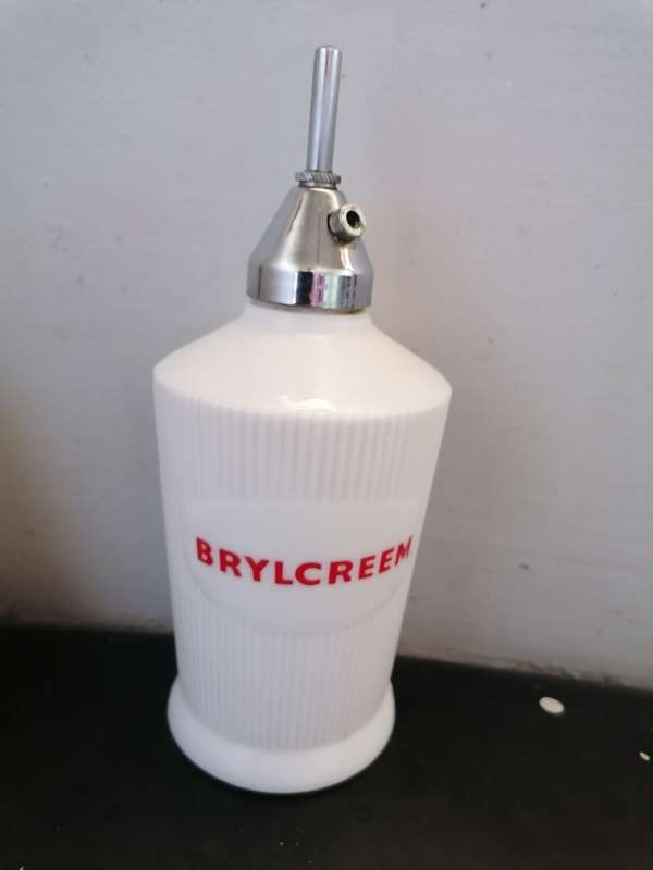Rare find a vintage Brylcreem dispenser