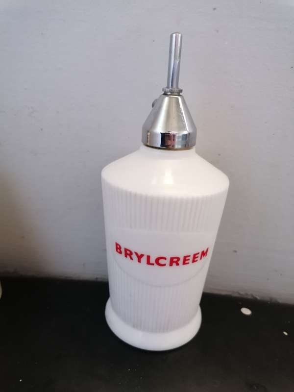 Rare find a vintage Brylcreem dispenser