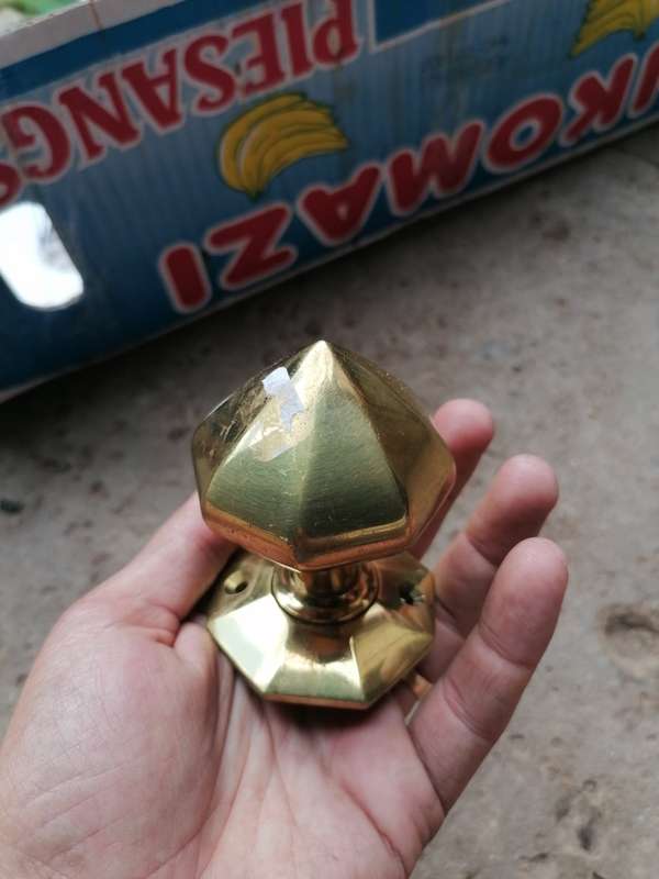 Brass door nob