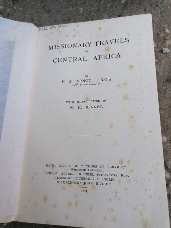 missionary travels in central Africa by f.s arnot 1914