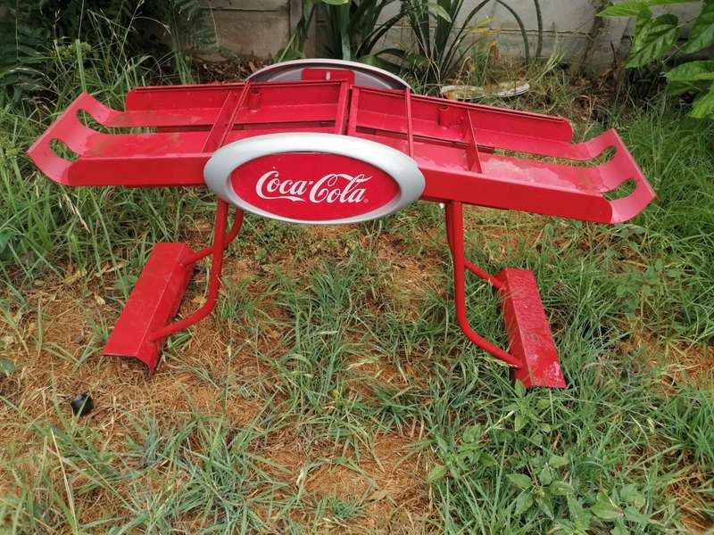Coca cola stand. Collection in Robertson western cape