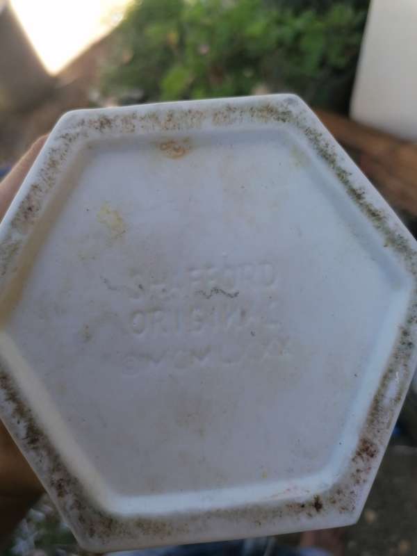 Shafford Original Bisque 1980 vase.