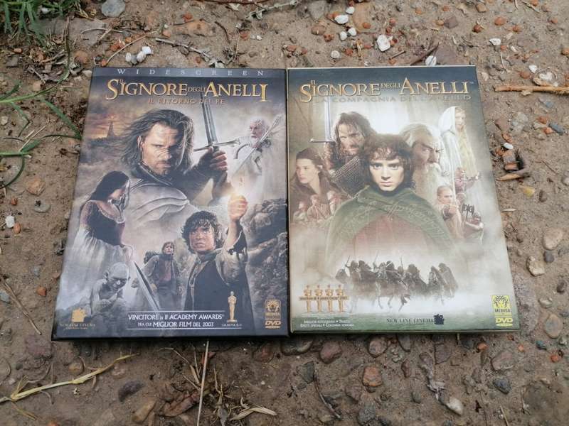 Lord of the rings dvd set.