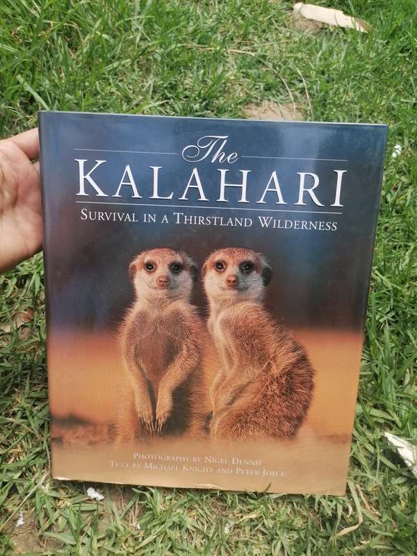 The Kalahari: Survival in a Thirstland Wilderness  Knight, Dennis, Joyce limited signed edition