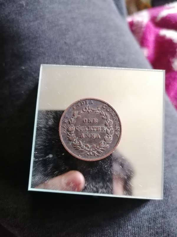 east india company one quarter anna 1835