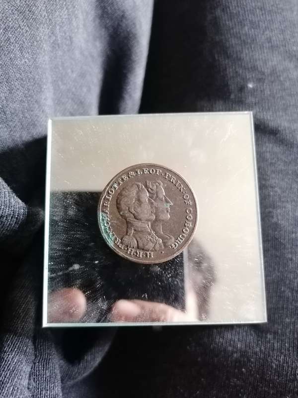 RARE Comemmorative Token , Princess Charlotte and Leopold Married May 2 , 1816
