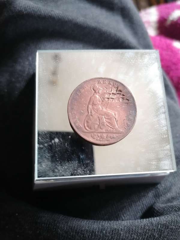 1826 British half penny