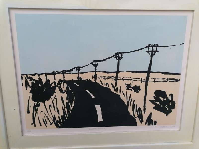 What a stunning large framed `print`