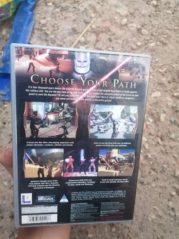 Star Wars, Knights Of The Old Republic PC game