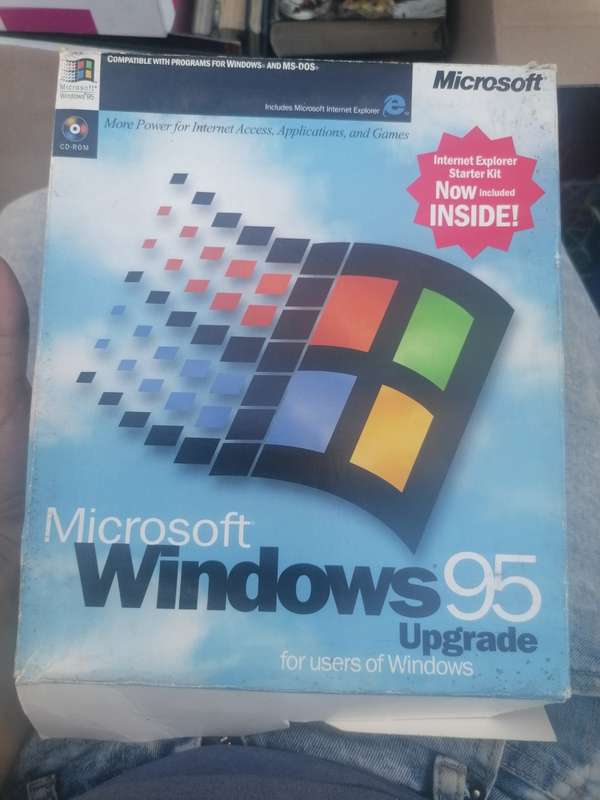 Original windows 95 software. Collectors item
