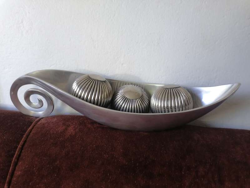 kaleidoscope design metal boat